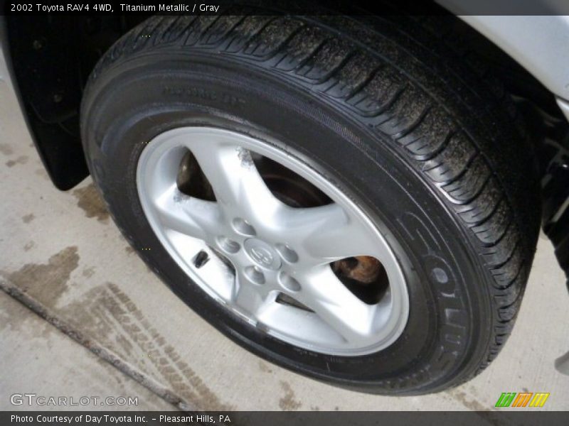 Titanium Metallic / Gray 2002 Toyota RAV4 4WD