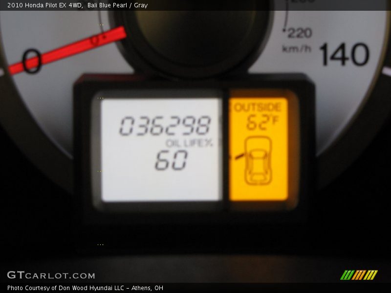 Bali Blue Pearl / Gray 2010 Honda Pilot EX 4WD