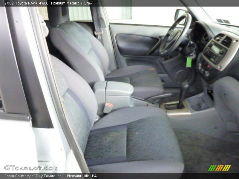 Titanium Metallic / Gray 2002 Toyota RAV4 4WD