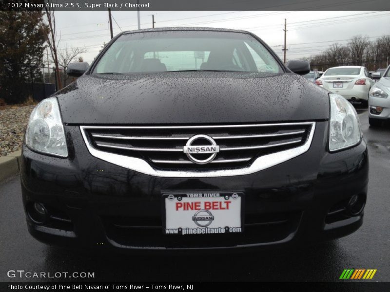 Super Black / Charcoal 2012 Nissan Altima 2.5 S