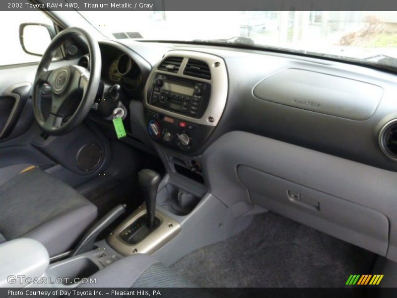 Titanium Metallic / Gray 2002 Toyota RAV4 4WD