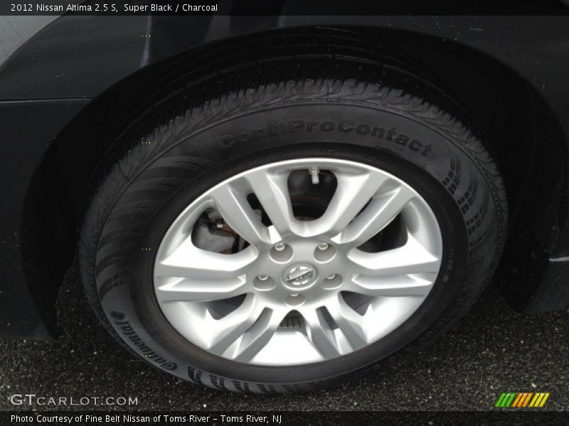 Super Black / Charcoal 2012 Nissan Altima 2.5 S