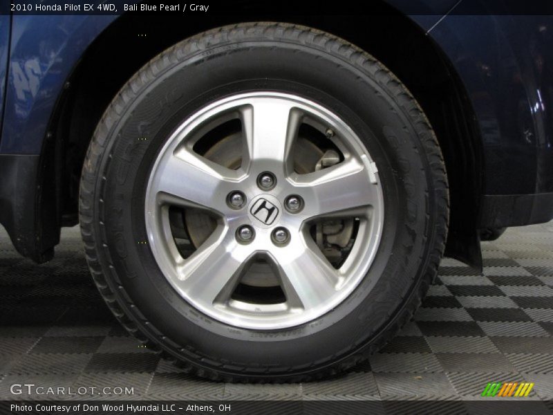 Bali Blue Pearl / Gray 2010 Honda Pilot EX 4WD