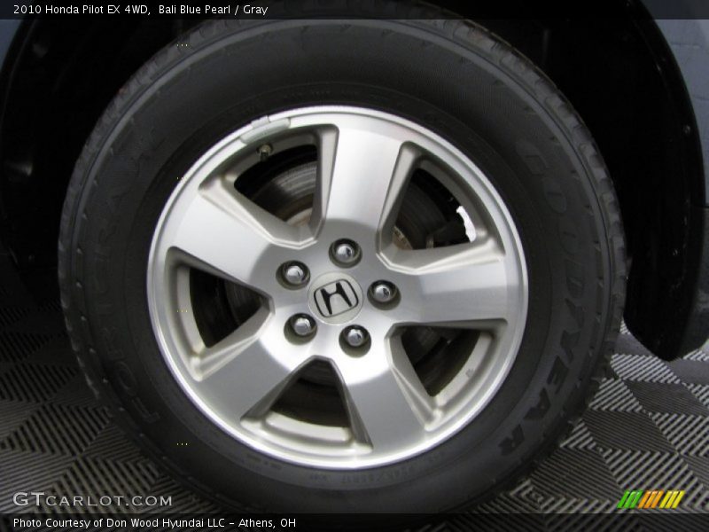 Bali Blue Pearl / Gray 2010 Honda Pilot EX 4WD