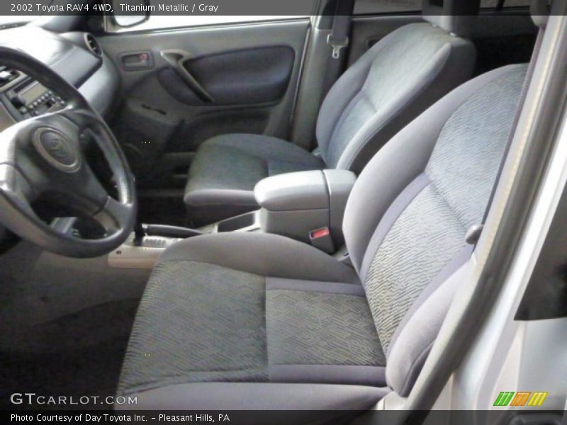 Titanium Metallic / Gray 2002 Toyota RAV4 4WD