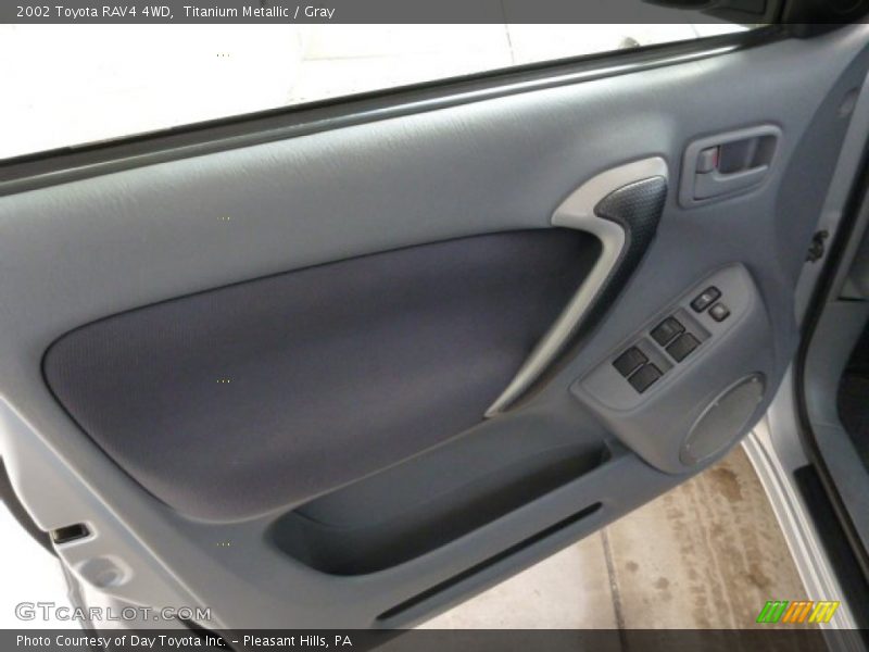 Titanium Metallic / Gray 2002 Toyota RAV4 4WD