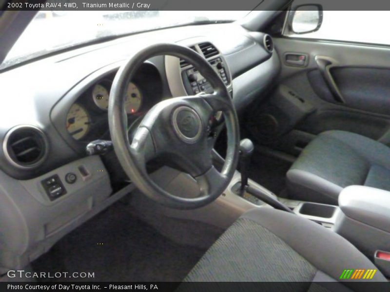 Titanium Metallic / Gray 2002 Toyota RAV4 4WD