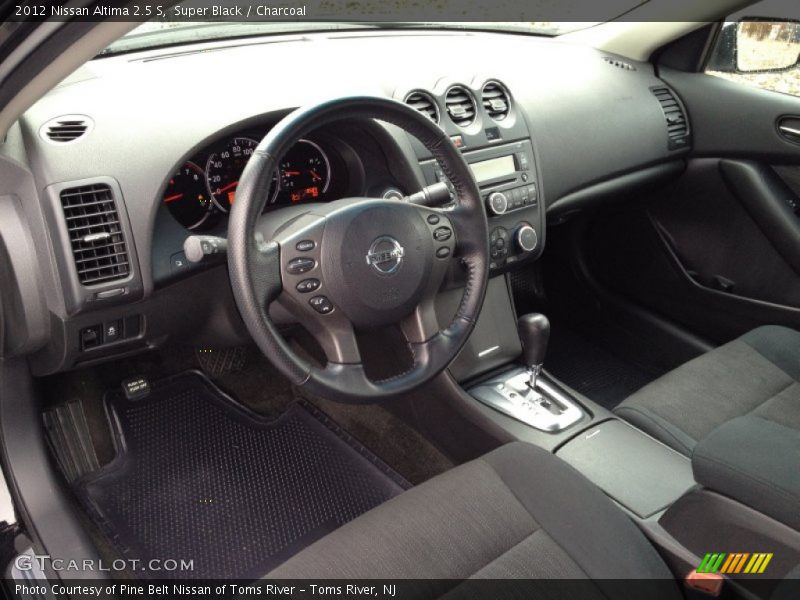 Super Black / Charcoal 2012 Nissan Altima 2.5 S
