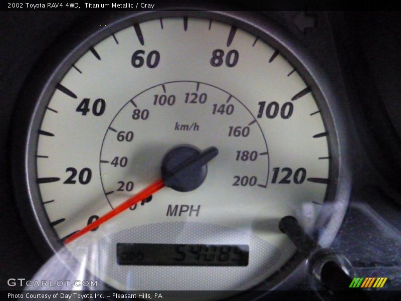 Titanium Metallic / Gray 2002 Toyota RAV4 4WD