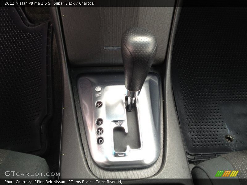 Super Black / Charcoal 2012 Nissan Altima 2.5 S