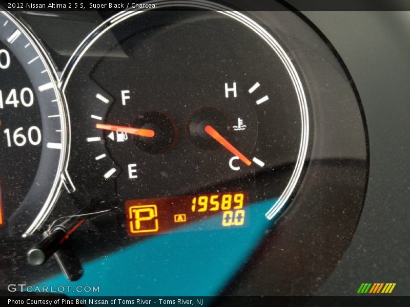 Super Black / Charcoal 2012 Nissan Altima 2.5 S