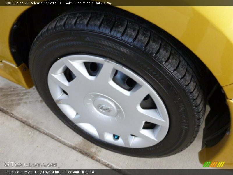 Gold Rush Mica / Dark Gray 2008 Scion xB Release Series 5.0