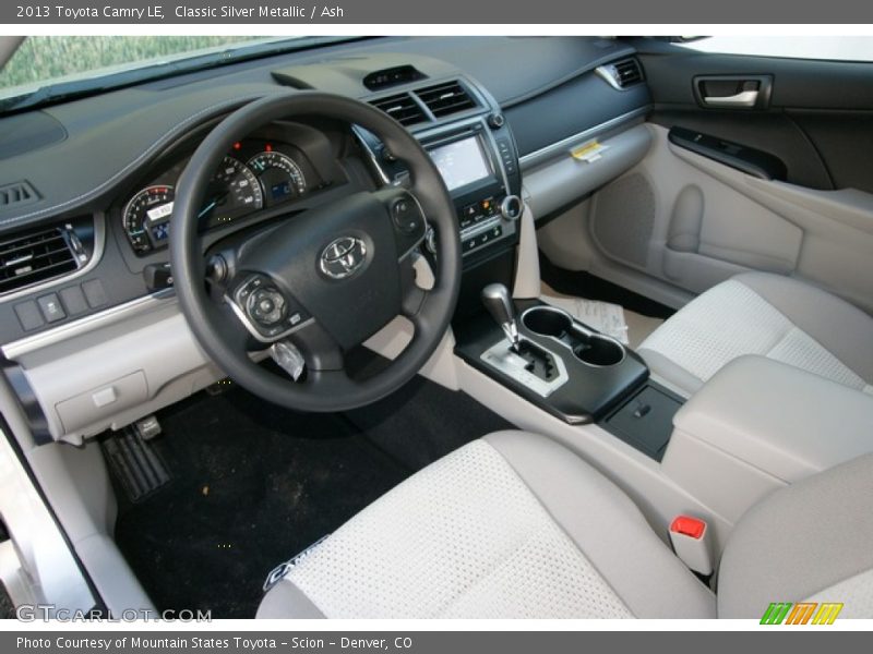 Classic Silver Metallic / Ash 2013 Toyota Camry LE