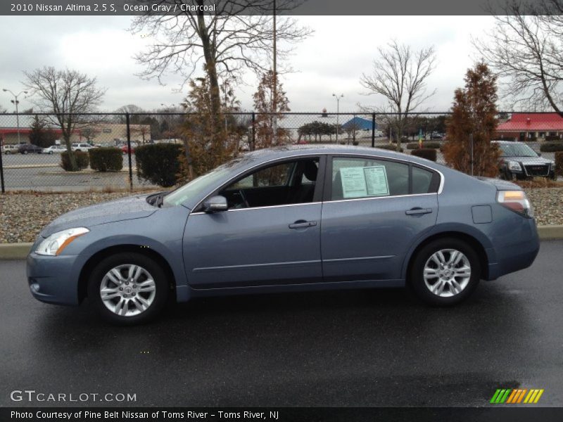 Ocean Gray / Charcoal 2010 Nissan Altima 2.5 S