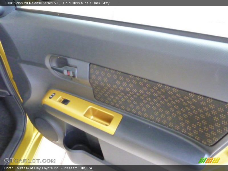 Gold Rush Mica / Dark Gray 2008 Scion xB Release Series 5.0