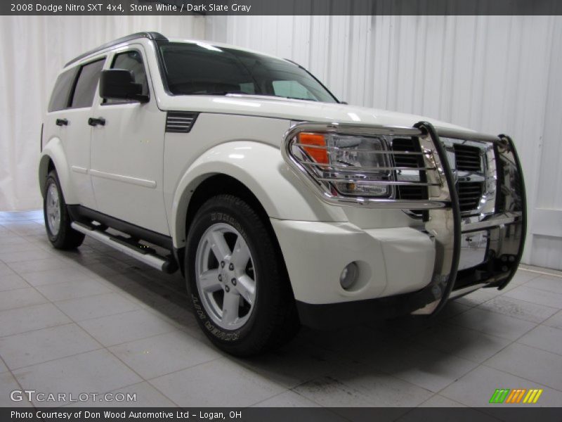 Stone White / Dark Slate Gray 2008 Dodge Nitro SXT 4x4