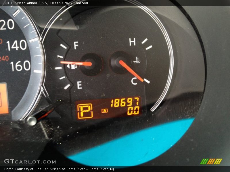 Ocean Gray / Charcoal 2010 Nissan Altima 2.5 S