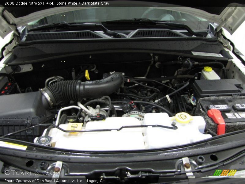 Stone White / Dark Slate Gray 2008 Dodge Nitro SXT 4x4