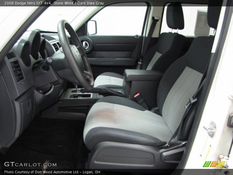 Stone White / Dark Slate Gray 2008 Dodge Nitro SXT 4x4