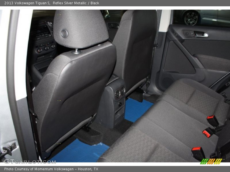 Reflex Silver Metallic / Black 2013 Volkswagen Tiguan S