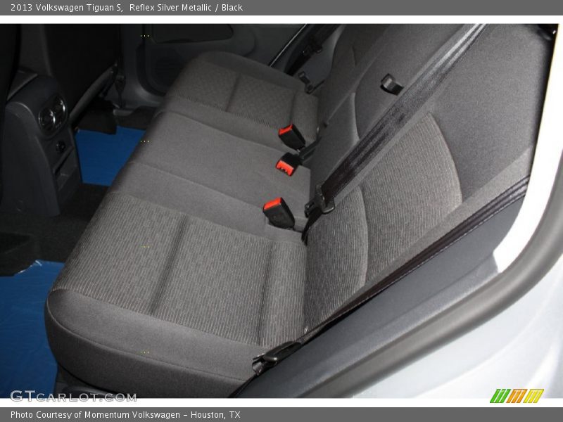 Reflex Silver Metallic / Black 2013 Volkswagen Tiguan S