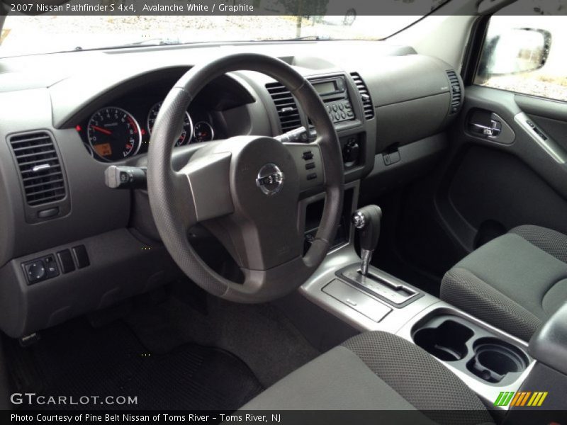 Avalanche White / Graphite 2007 Nissan Pathfinder S 4x4