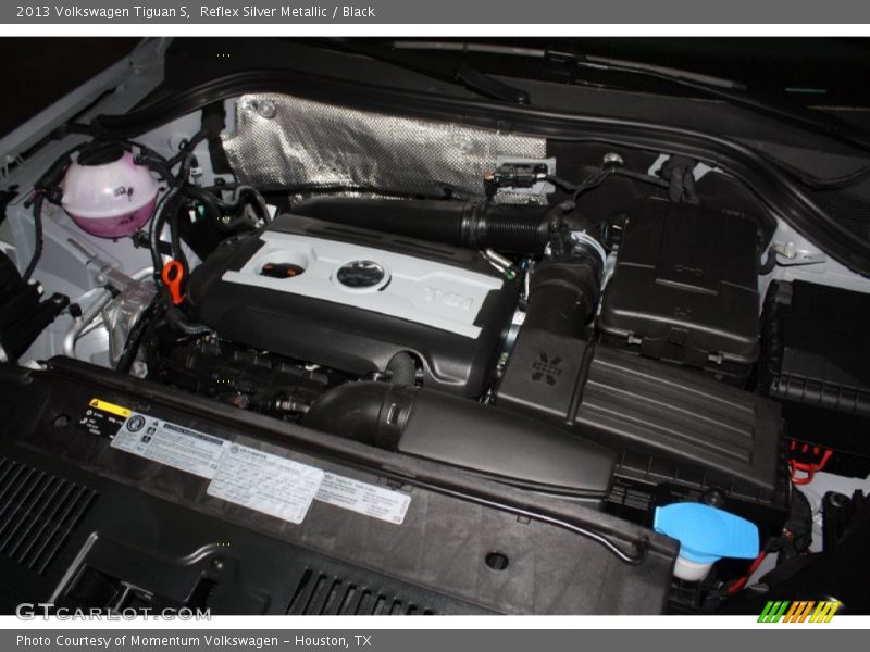 Reflex Silver Metallic / Black 2013 Volkswagen Tiguan S
