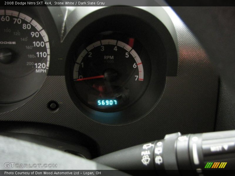 Stone White / Dark Slate Gray 2008 Dodge Nitro SXT 4x4