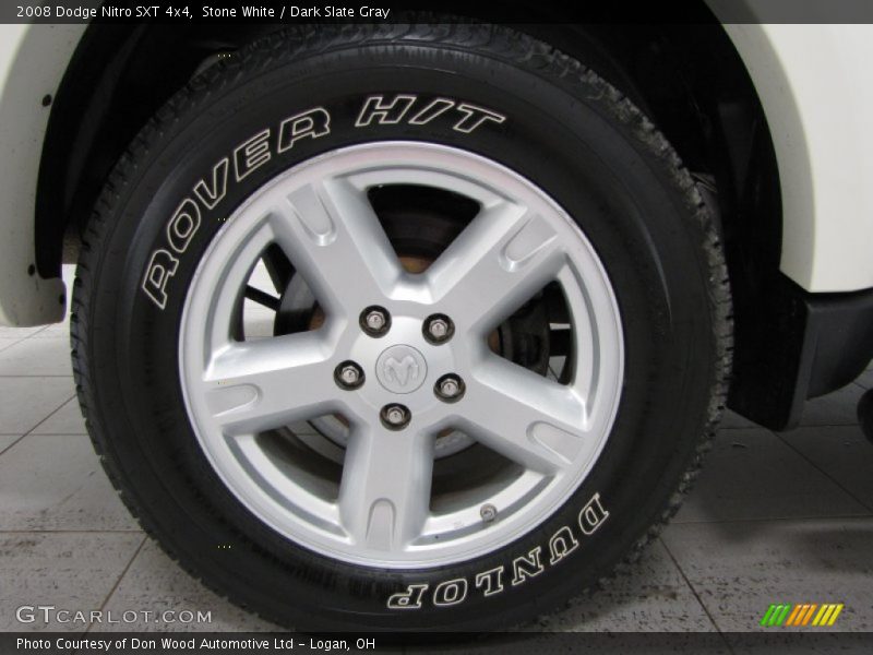 Stone White / Dark Slate Gray 2008 Dodge Nitro SXT 4x4