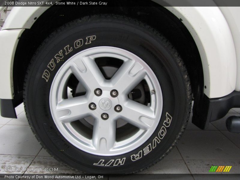 Stone White / Dark Slate Gray 2008 Dodge Nitro SXT 4x4