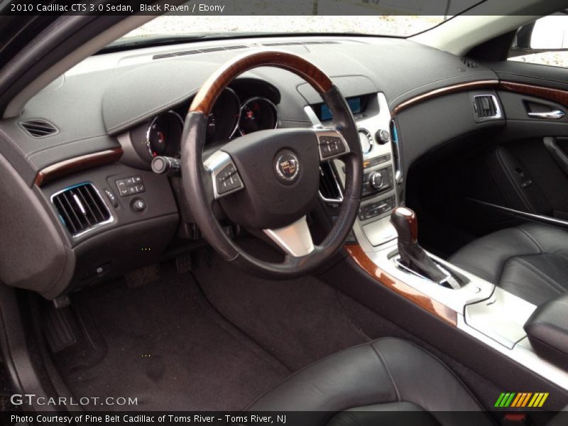 Black Raven / Ebony 2010 Cadillac CTS 3.0 Sedan