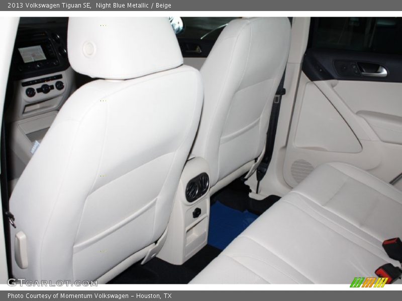 Night Blue Metallic / Beige 2013 Volkswagen Tiguan SE