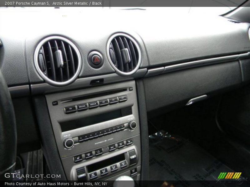 Arctic Silver Metallic / Black 2007 Porsche Cayman S