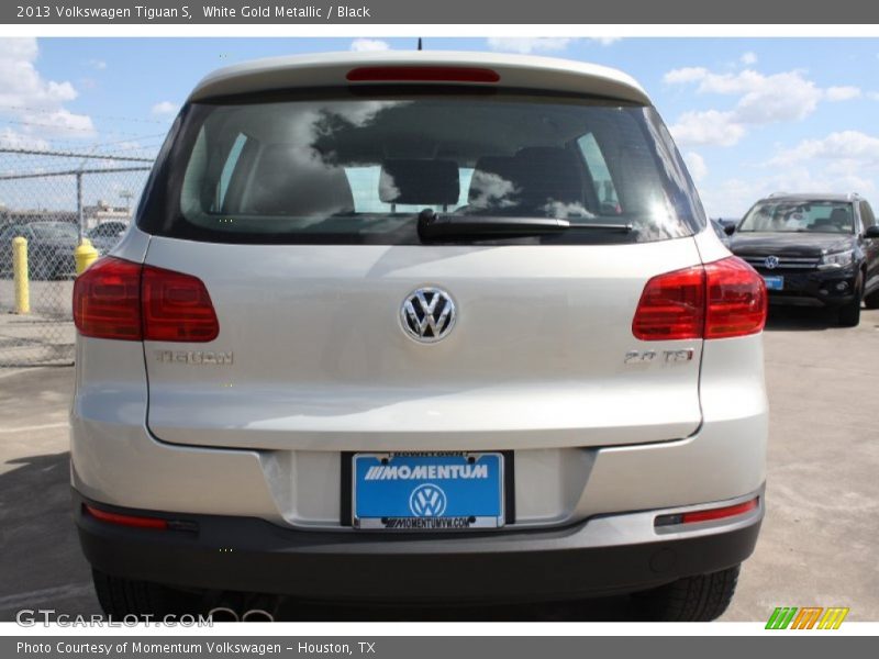 White Gold Metallic / Black 2013 Volkswagen Tiguan S