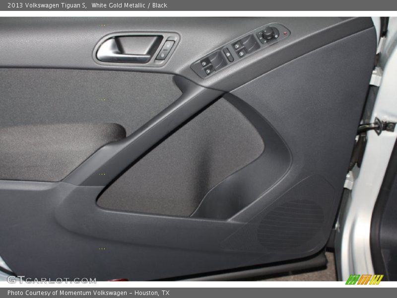 White Gold Metallic / Black 2013 Volkswagen Tiguan S
