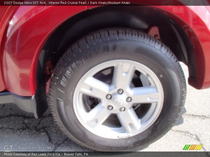 Inferno Red Crystal Pearl / Dark Khaki/Medium Khaki 2007 Dodge Nitro SXT 4x4