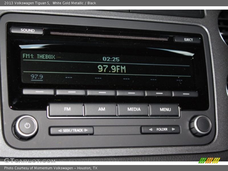 White Gold Metallic / Black 2013 Volkswagen Tiguan S