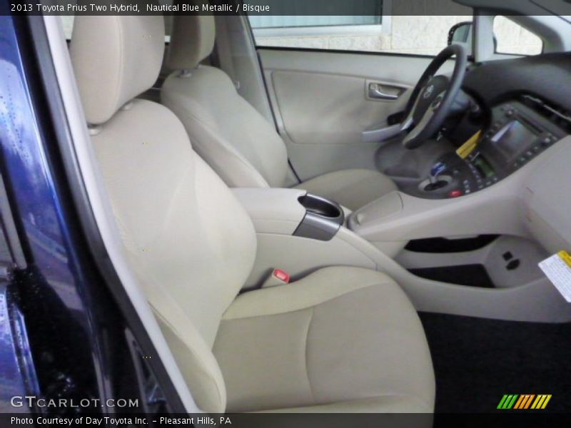 Nautical Blue Metallic / Bisque 2013 Toyota Prius Two Hybrid