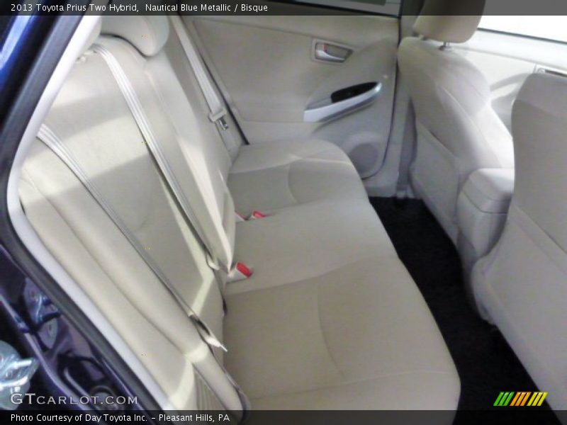 Nautical Blue Metallic / Bisque 2013 Toyota Prius Two Hybrid