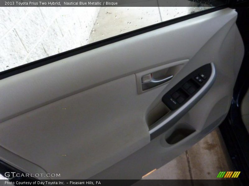 Nautical Blue Metallic / Bisque 2013 Toyota Prius Two Hybrid