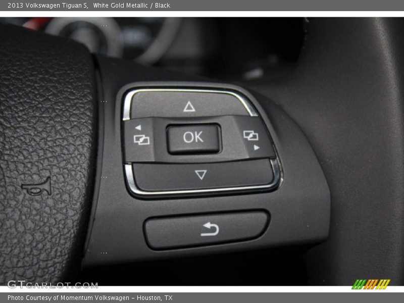 White Gold Metallic / Black 2013 Volkswagen Tiguan S