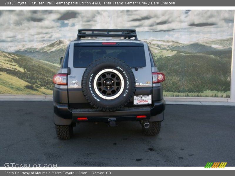 Trail Teams Cement Gray / Dark Charcoal 2013 Toyota FJ Cruiser Trail Teams Special Edition 4WD