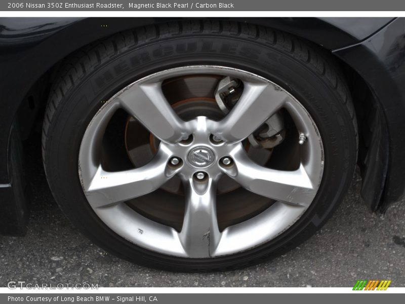Magnetic Black Pearl / Carbon Black 2006 Nissan 350Z Enthusiast Roadster