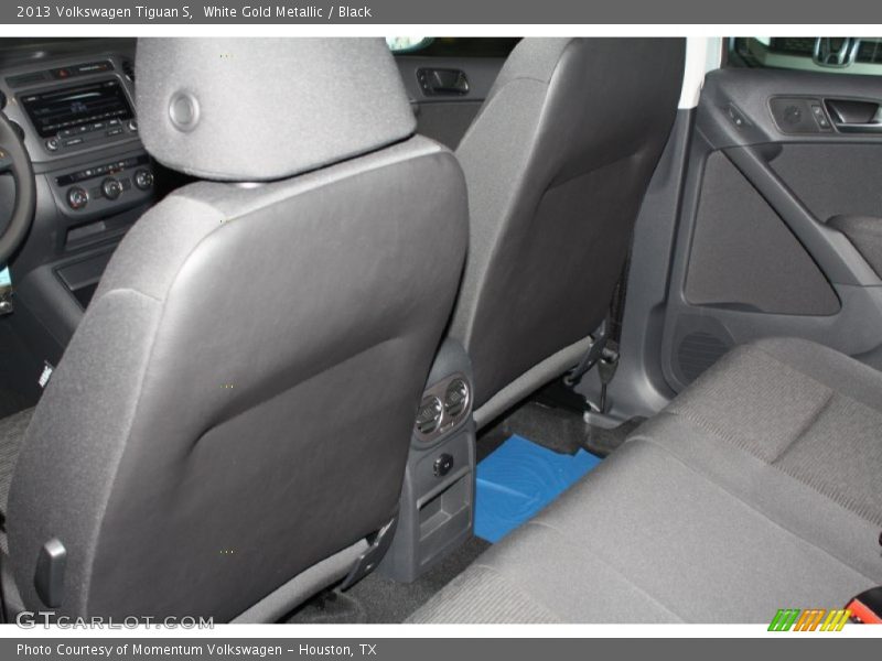 White Gold Metallic / Black 2013 Volkswagen Tiguan S