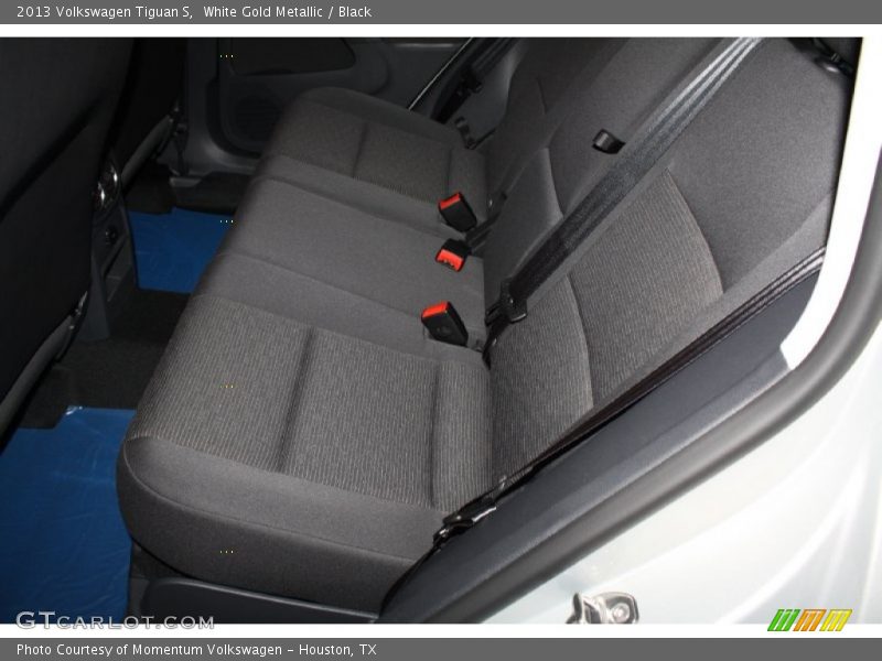 White Gold Metallic / Black 2013 Volkswagen Tiguan S