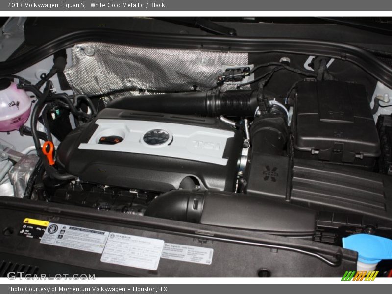 White Gold Metallic / Black 2013 Volkswagen Tiguan S