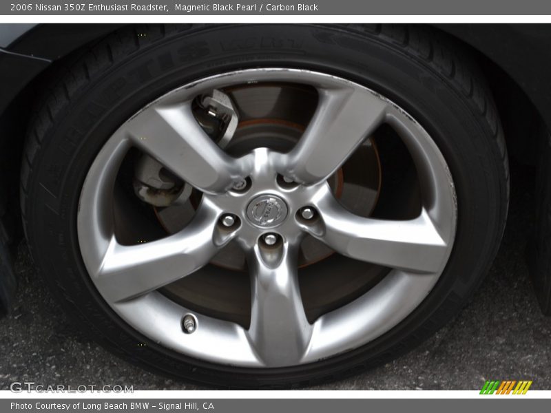 Magnetic Black Pearl / Carbon Black 2006 Nissan 350Z Enthusiast Roadster