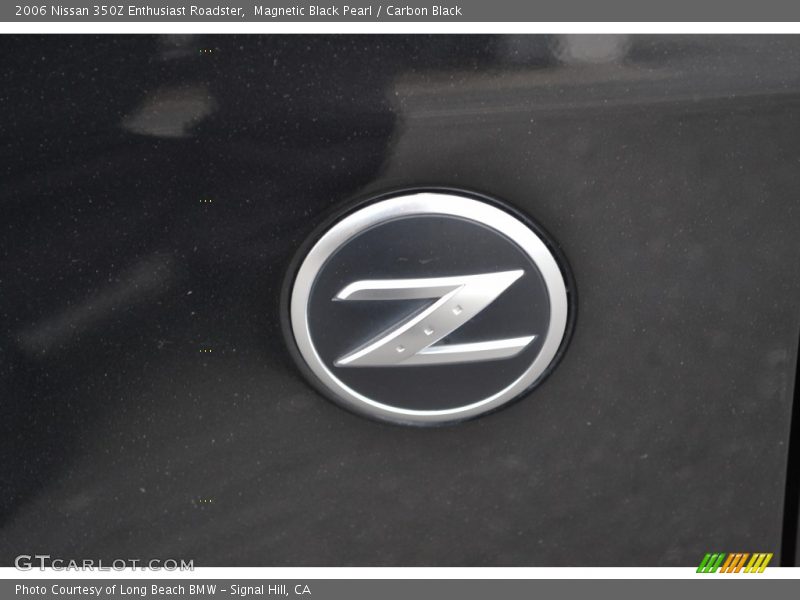Magnetic Black Pearl / Carbon Black 2006 Nissan 350Z Enthusiast Roadster