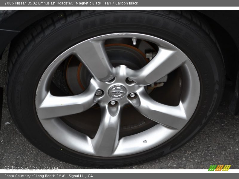 Magnetic Black Pearl / Carbon Black 2006 Nissan 350Z Enthusiast Roadster