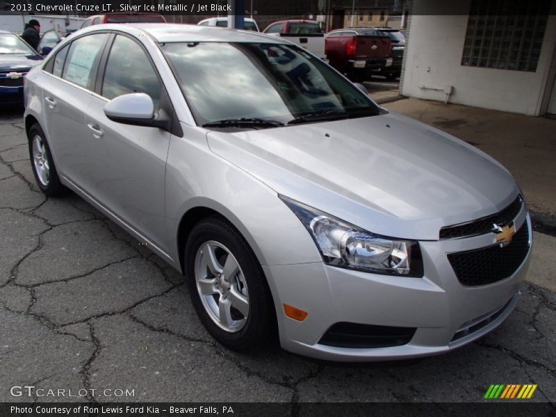 Silver Ice Metallic / Jet Black 2013 Chevrolet Cruze LT